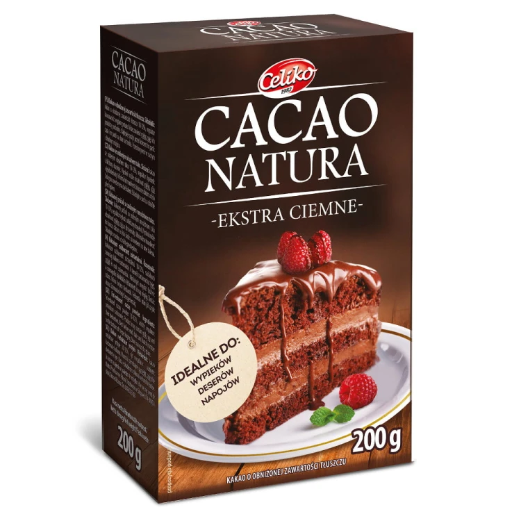 Cacao Natura - ekstra ciemne - 200 g