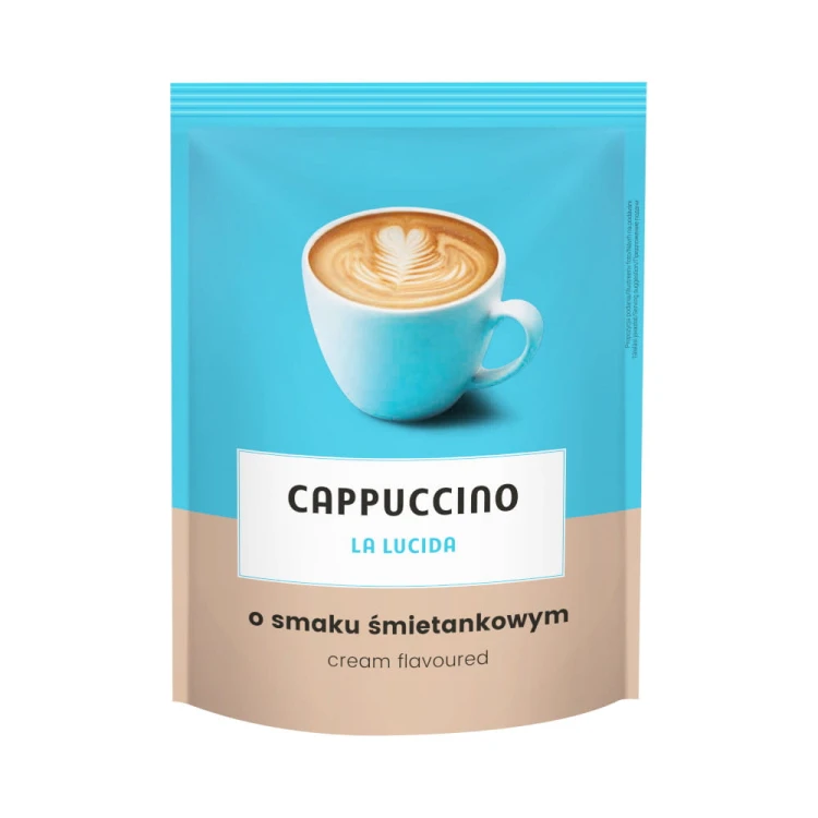Cappuccino LaLucida - o smaku śmietankowym - napój w proszku