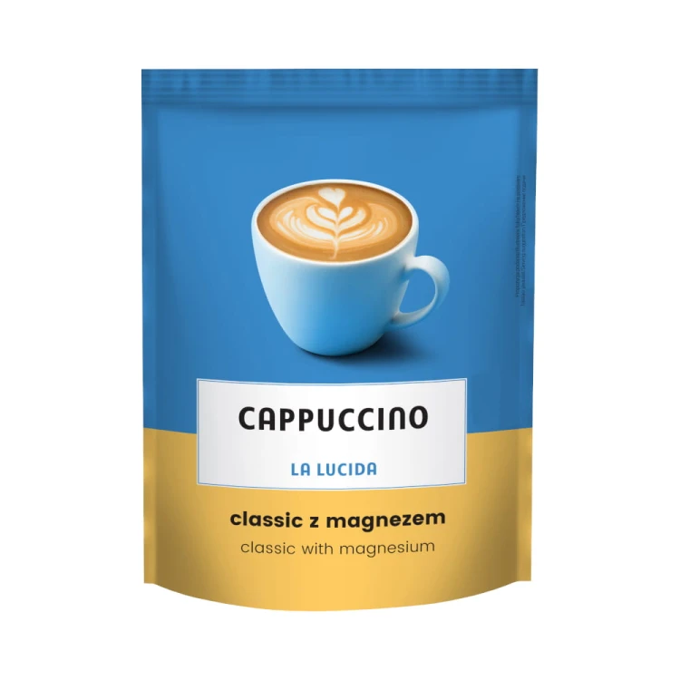 Cappuccino LaLucida - classic z magnezem - napój w proszku