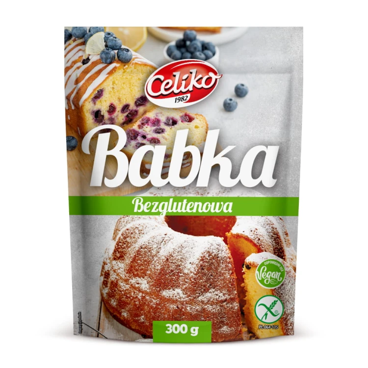 Babka - ciasto bezglutenowe Celiko