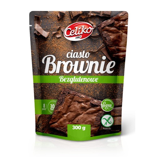 Brownie - Ciasto bezglutenowe Celiko
