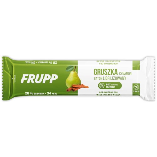 FRUPP Gruszka-cynamon - baton liofilizowany