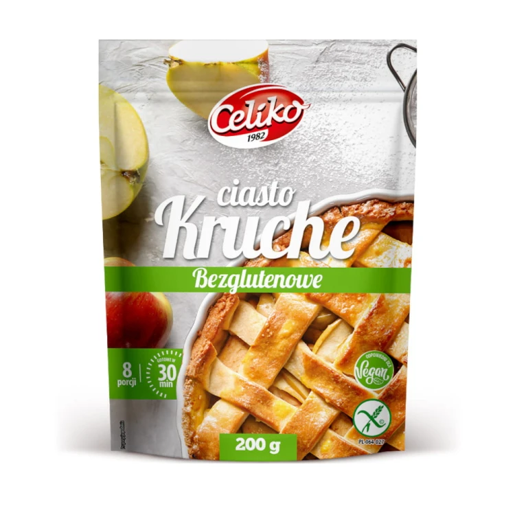 Ciasto kruche bezglutenowe Celiko