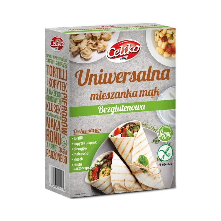 Uniwersalna mieszanka mąk Celiko - koncentrat ciasta