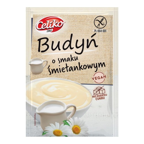 Budyń o smaku śmietankowym Celiko
